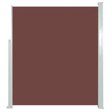 Zijluifel uittrekbaar 160x500 cm bruin