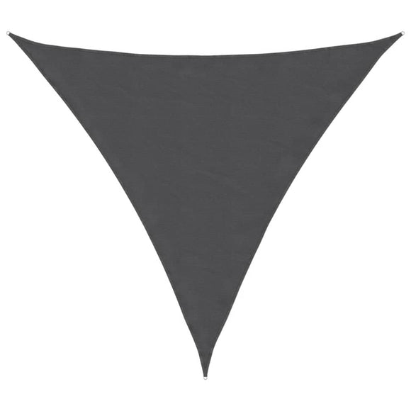 Zonnescherm driehoekig 4,5x4,5x4,5 m oxford stof
