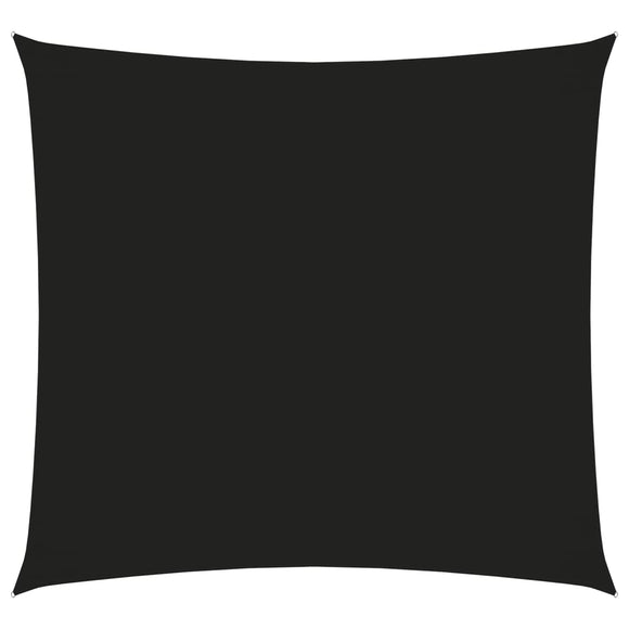 Zonnescherm vierkant 4x4 m oxford stof zwart