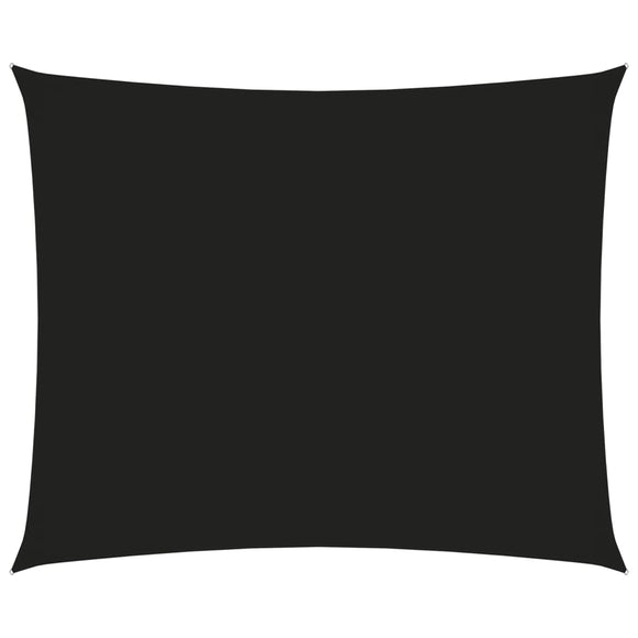 Zonnescherm rechthoekig 2x3 m oxford stof zwart