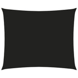 Zonnescherm rechthoekig 2x3 m oxford stof zwart