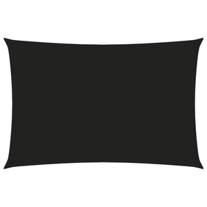 Zonnescherm rechthoekig 3x5 m oxford stof zwart