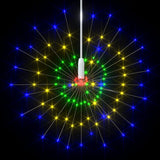 10 st Kerstverlichting vuurwerk 1400 LED's 20 cm meerkleurig