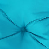 Zitkussen rond Ø 60x11 cm oxford stof turquoise