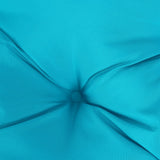 Zitkussen rond Ø 100x11 cm oxford stof turquoise