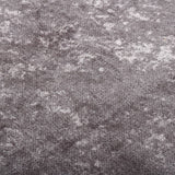 Vloerkleed wasbaar anti-slip 120x170 cm grijs